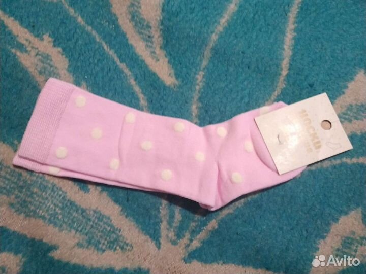 Носочки детские на девочку, размер 14