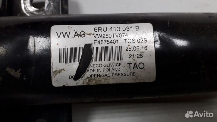 Амортизатор передний VW, Skoda Polo (HB) 2009-2017