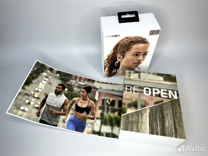 Коробка от наушников Aftershokz aeropex упаковка