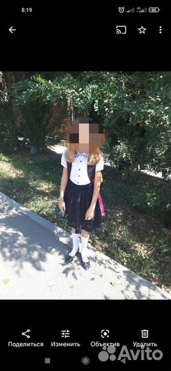 Школьные вещи для девочки пакетом