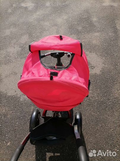 Трёхколёсный Велосипед коляска с ручкой