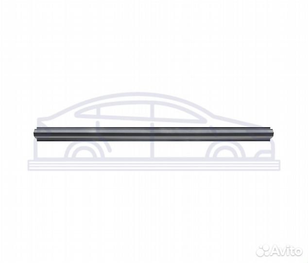 Пороги для Honda Civic 7 седан