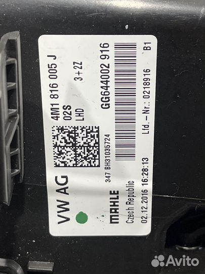 Отопитель в сборе Audi SQ7