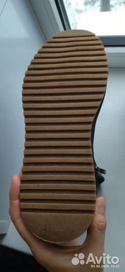 Угги кожаные