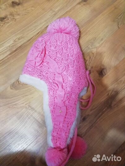 Шапка детская на девочку