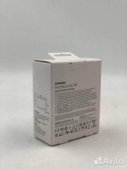 Внешний SSD Samsung Portable SSD T7 1TB