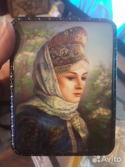 Шкатулка Палех