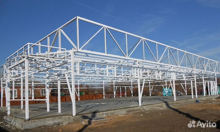 Строительство Ангаров, Магниты-Пятерочки