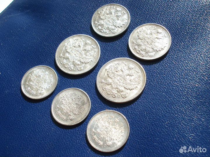 SVE Царское серебро 10-15-20 копеек 14-16гг