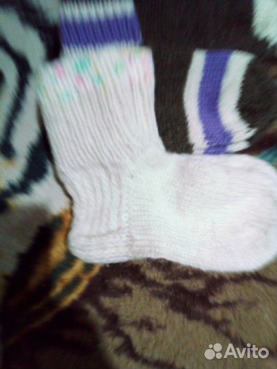 Носочки теплые вязанные 36-42