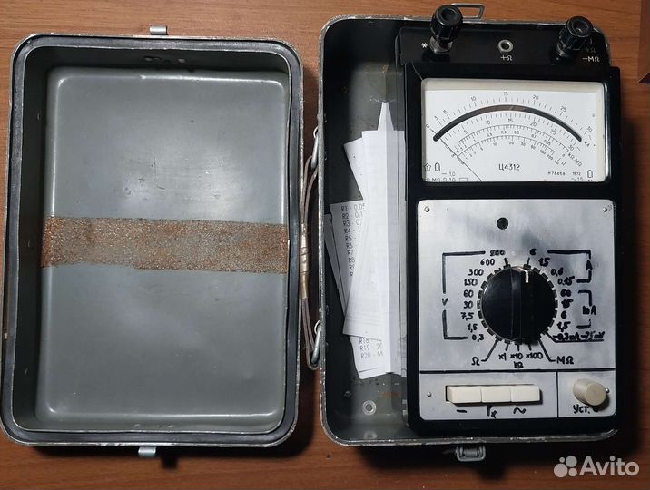 Тестер мультиметр СССР ц4312