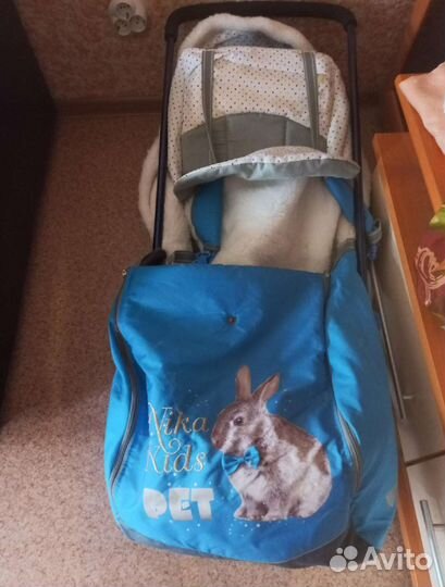 Детские санки коляска