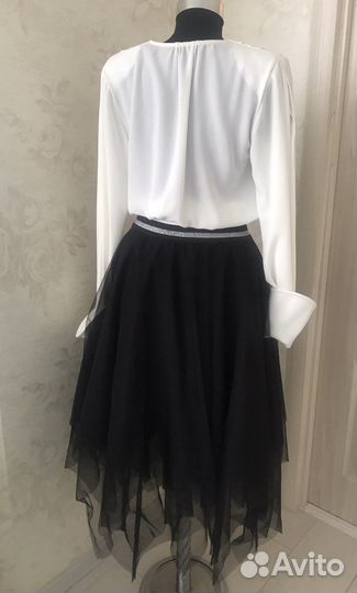 Юбка-пачка из сетки