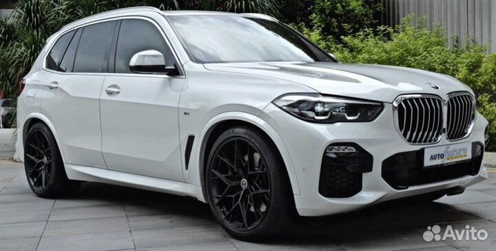 Кованые диски в стиле HRE для BMW X5 R22