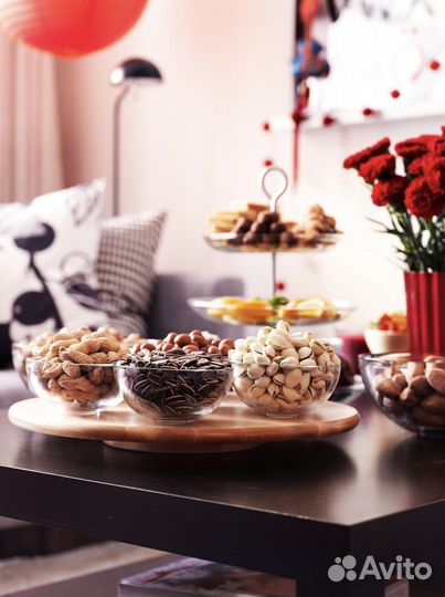 Поднос снудда крутящийся IKEA