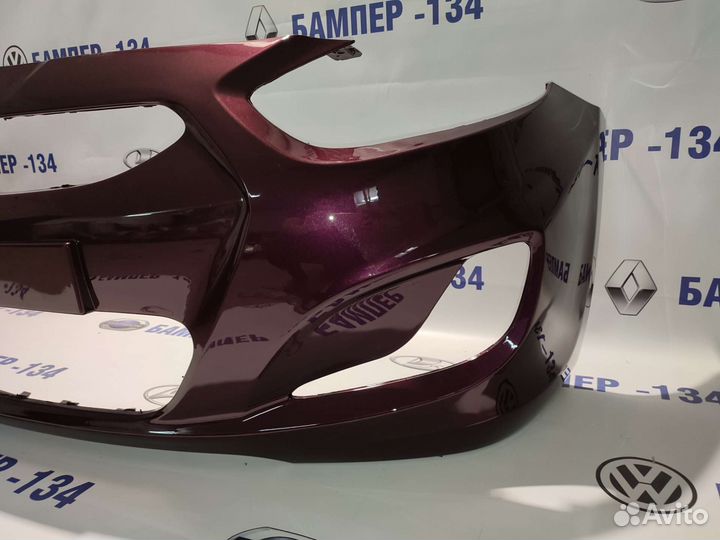 Бампер hyundai solaris 1 PXA (Рurple fantasia)