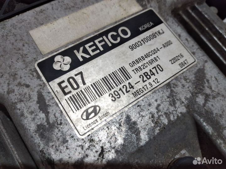 Эбу на hyundai solaris 1 1.6ат