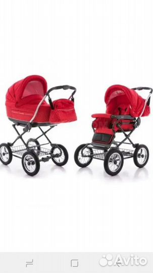 Продам люльку и прогулочный блок от коляски Roan M