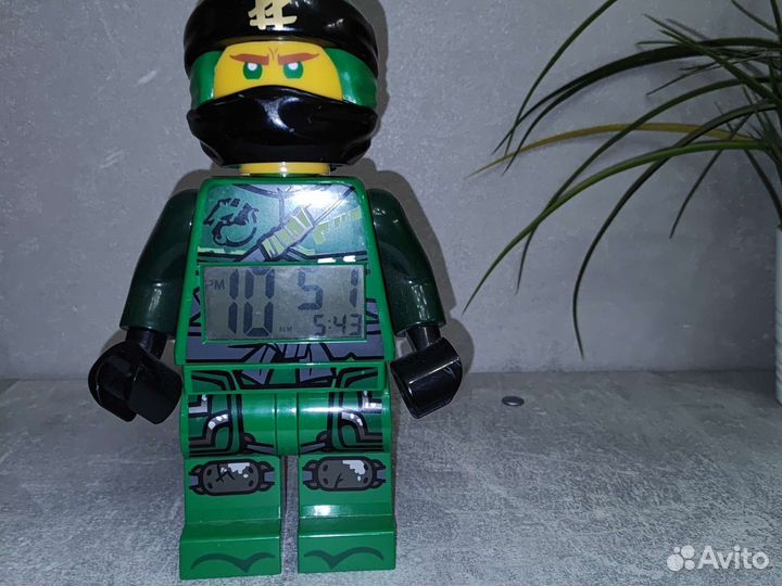 Часы будильник Ninjago