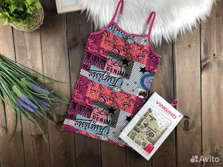 Майка топ новая для девочки vingino