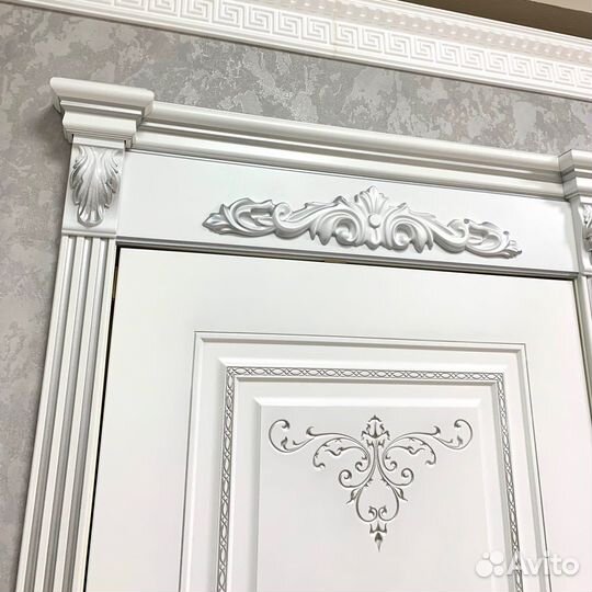 Двери «Изабелла» серебро патина в рассрочку