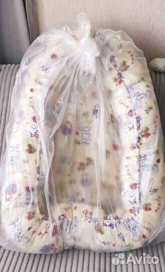 Подушка кокон для новорождённых