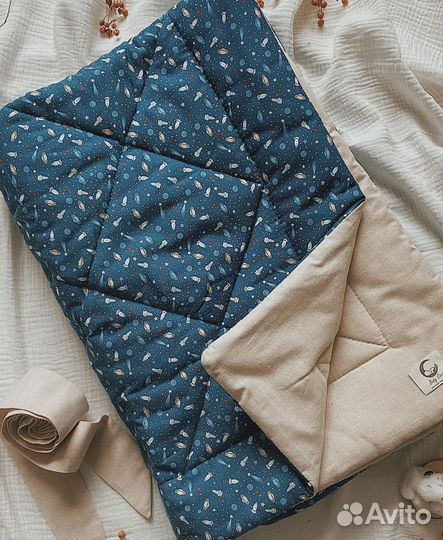 Одеяло для новорождённого конверт на выписку