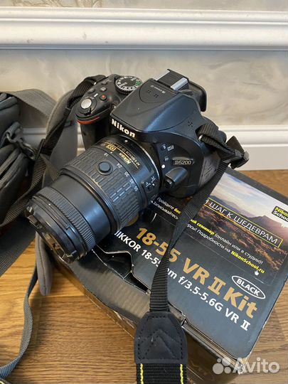 Nikon D5200 kit 18-55 + сумка в подарок