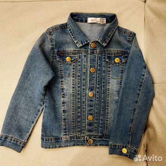 Джинсовая куртка для девочки
