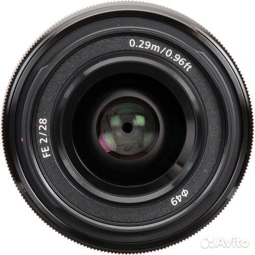 Объектив Sony 28mm f/2.0 FE (SEL28F20) Sony E