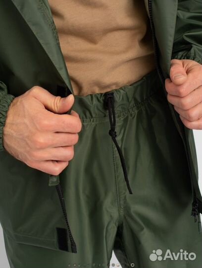 Костюм ввз Шторм цв.Зеленый тк.Таффета PVC 20000мм