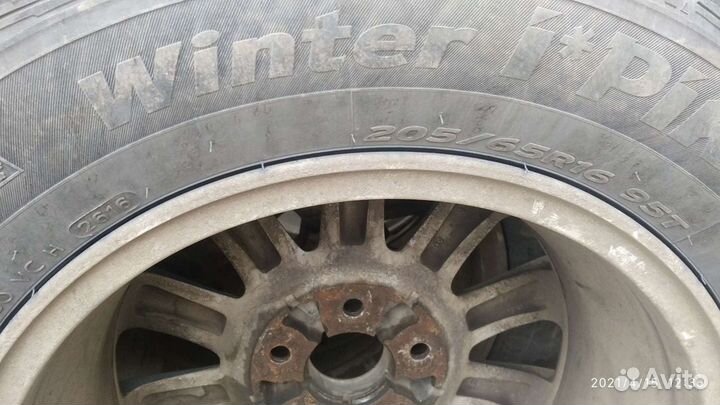 4 зимних колеса в сборе 205/65r16
