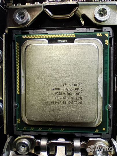 Материнская плата с процессором intel core i7