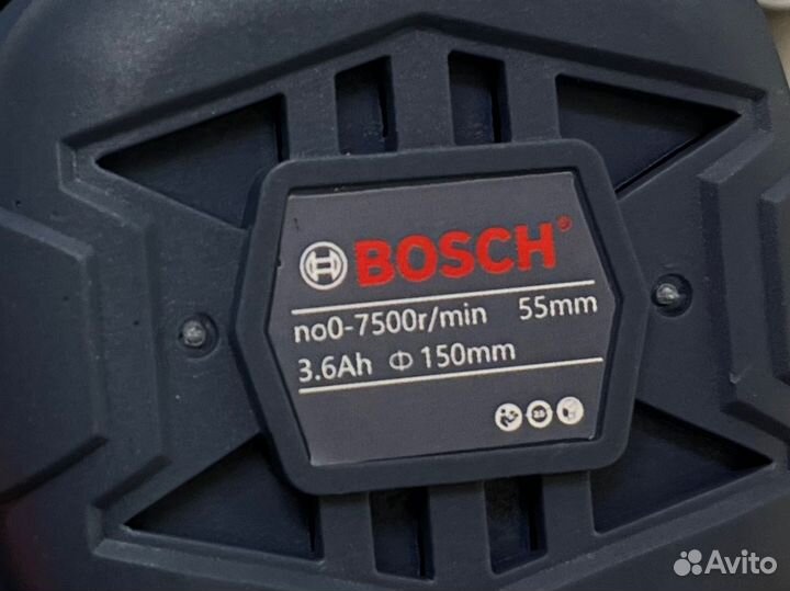 Циркулярная пила Bosch 150мм аккумуляторная