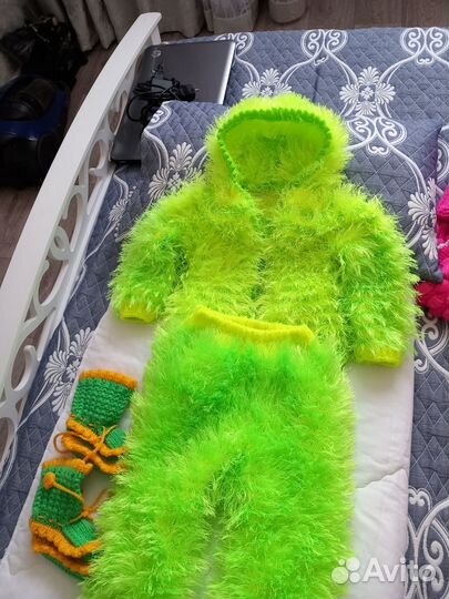 Костюм вязаный детский