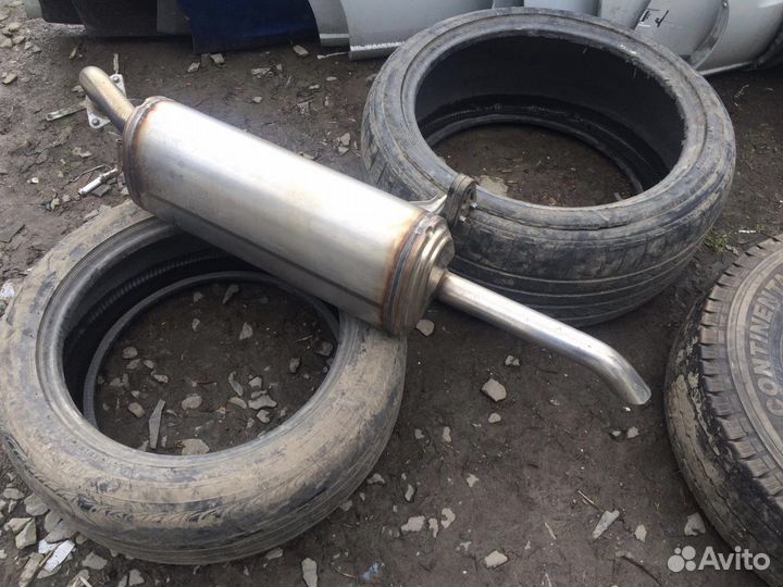 Глушитель задняя часть Kia Rio 4 2017-2021г