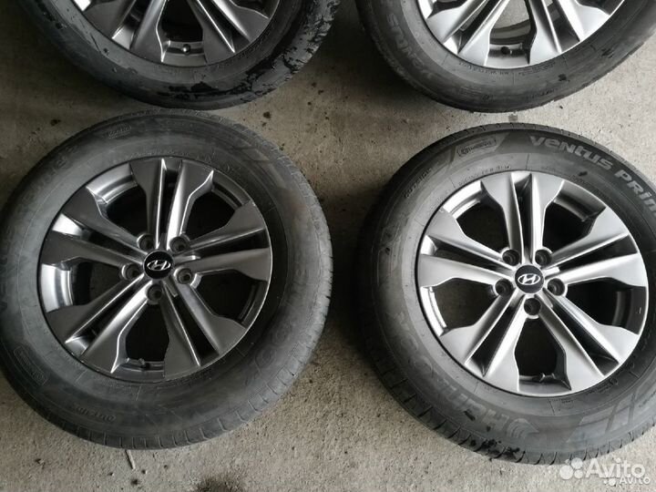 Литые диски Hyundai Santa Fe R17 5х114.3