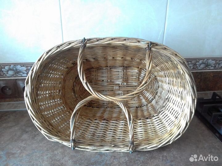 Корзина плетеная(для грибов)