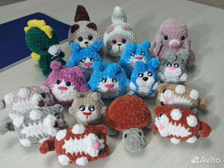 Вязанные игрушки ручной работы