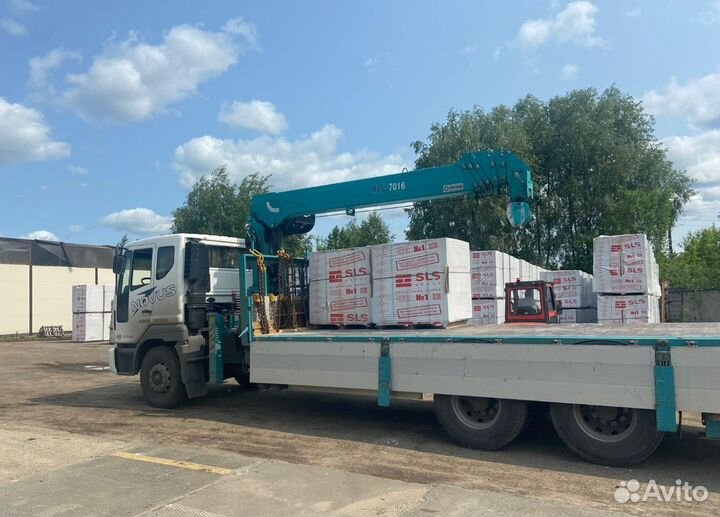 Блок перегородочный 625х100х250. Газоблок