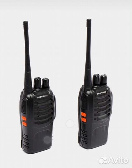 2шт рации Baofeng комплект