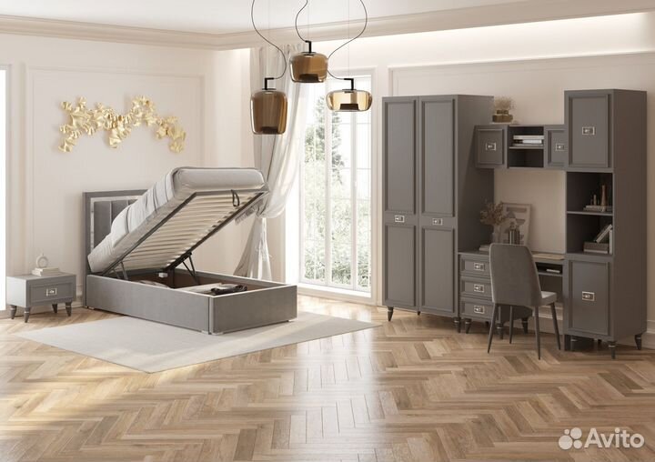 Кровать 90х200 Виктория