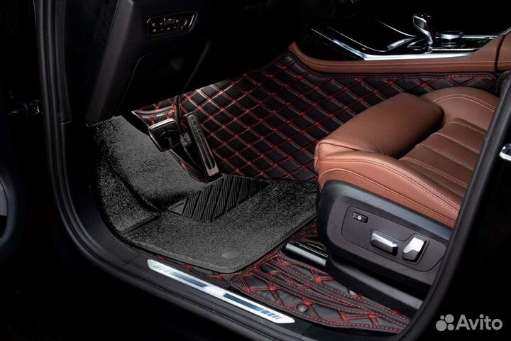 3D Коврики BMW X5 из Экокожи