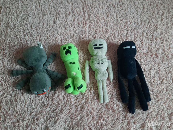 Мягкие игрушки minecraft крипер