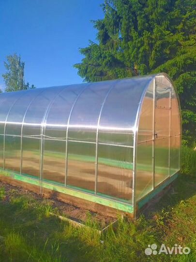 Теплица из поликарбоната