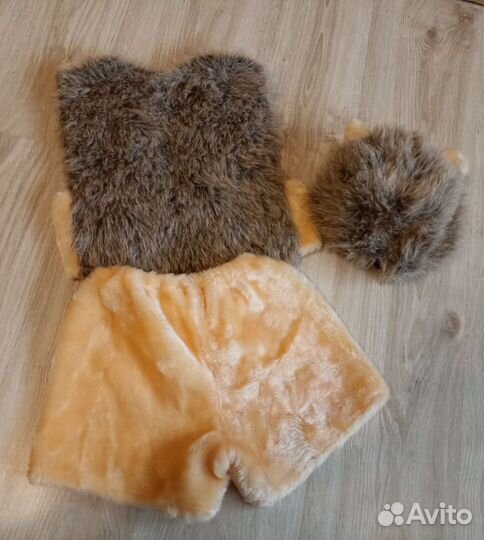 Новогодний костюм Ёжик. Прокат. 92-98 см
