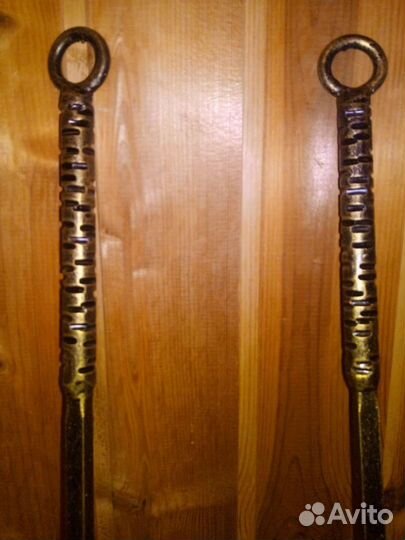 Кованый каминный набор