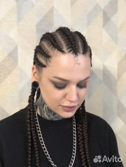 Афрокосы брейды сенегалки кудри дреды