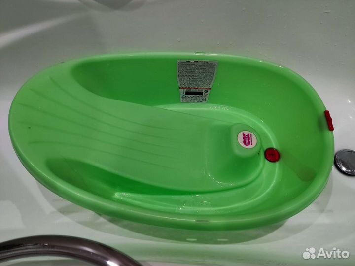 Детская ванночка для купания с горкой