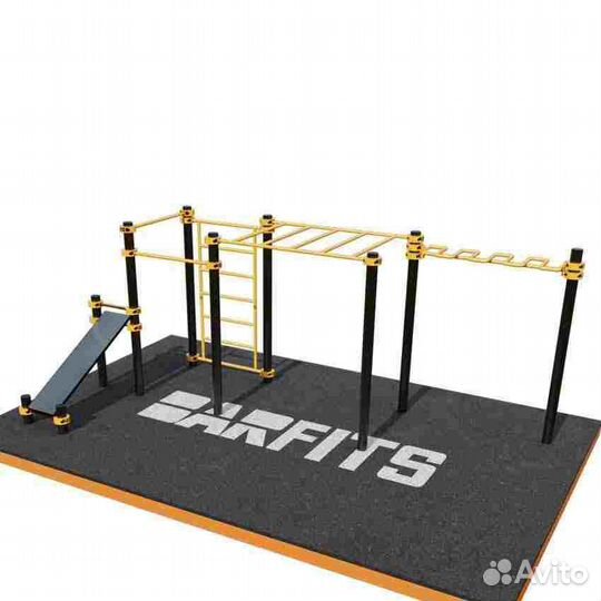 Воркаут Площадки : Турник, Шведская стенка